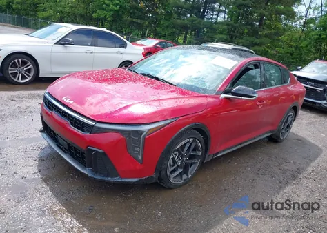 2025 Kia K4 Gt-Line из США, поврежденный, VIN 3KPFW4DE1SE041219